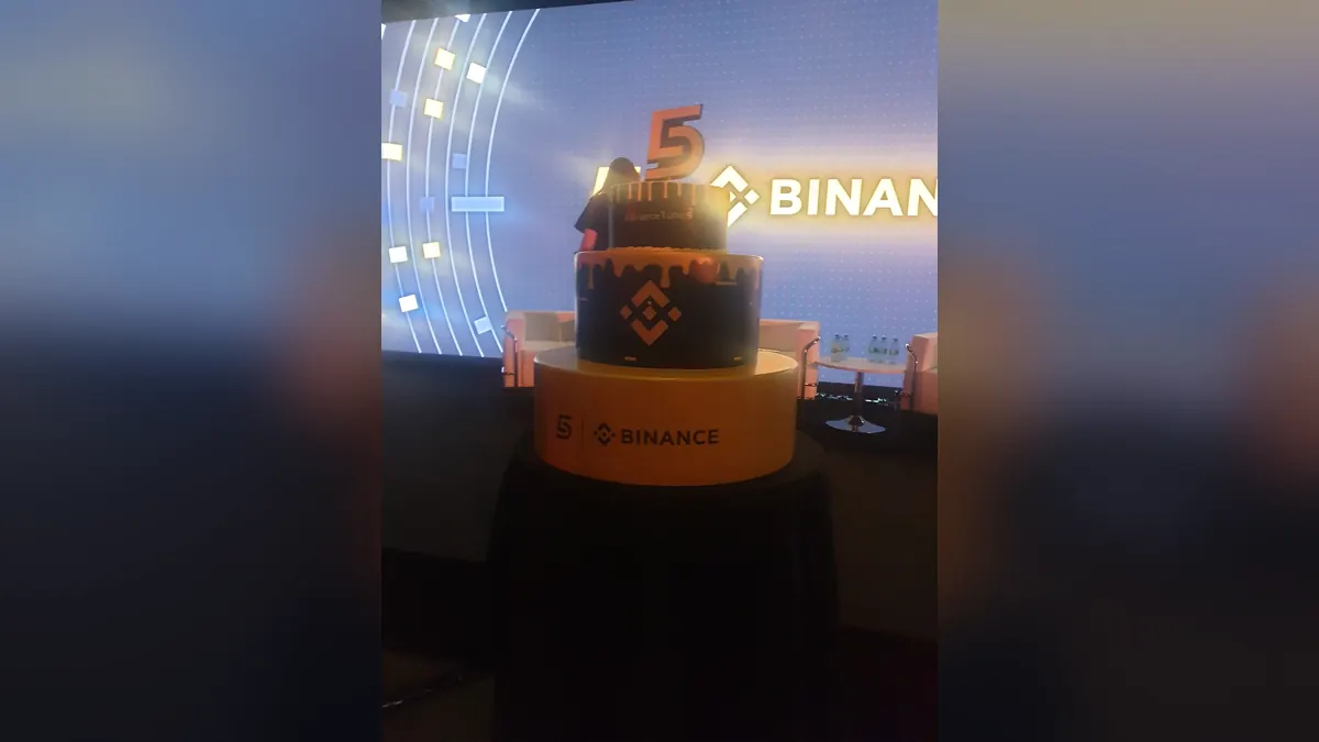 Binance em imagem de arquivo
