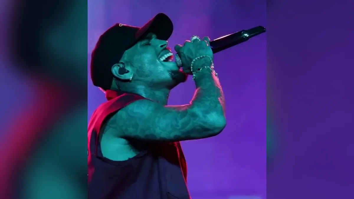 Foto de arquivo de Chris Brown
