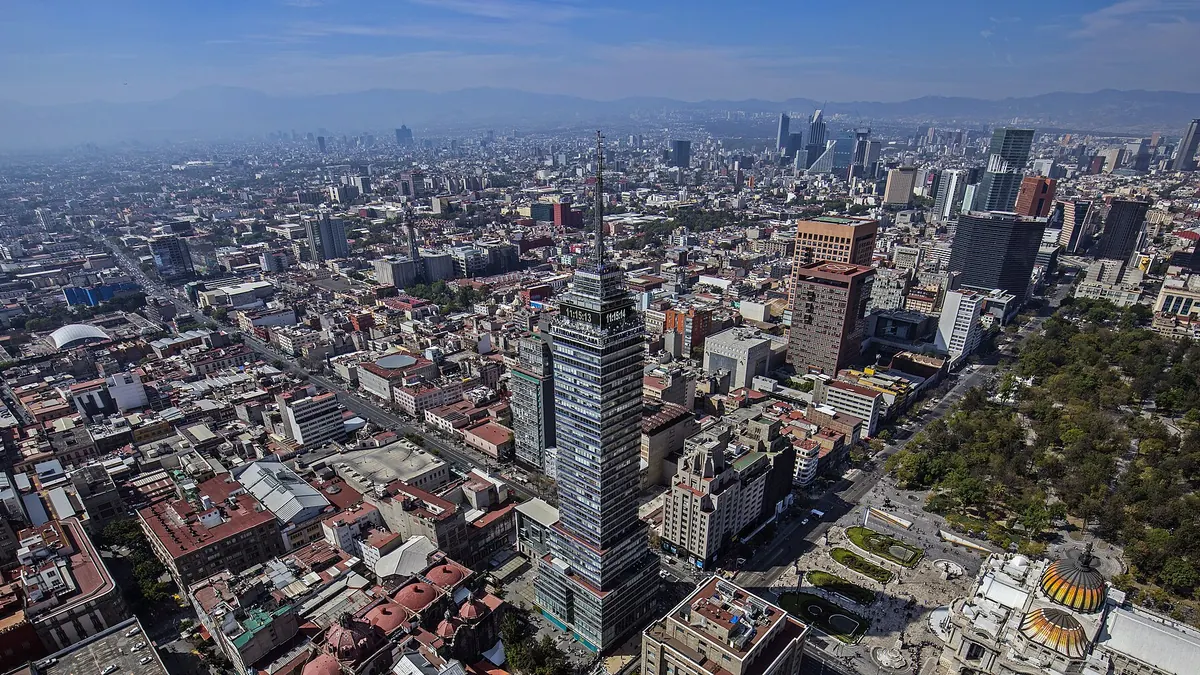 Cidade do México em imagem de arquivo