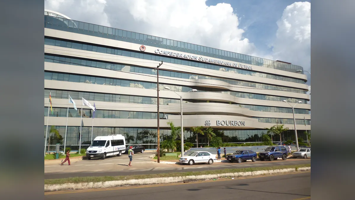 Conmebol em imagem de arquivo