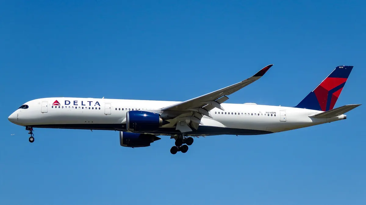 Delta Air Lines em imagem de arquivo