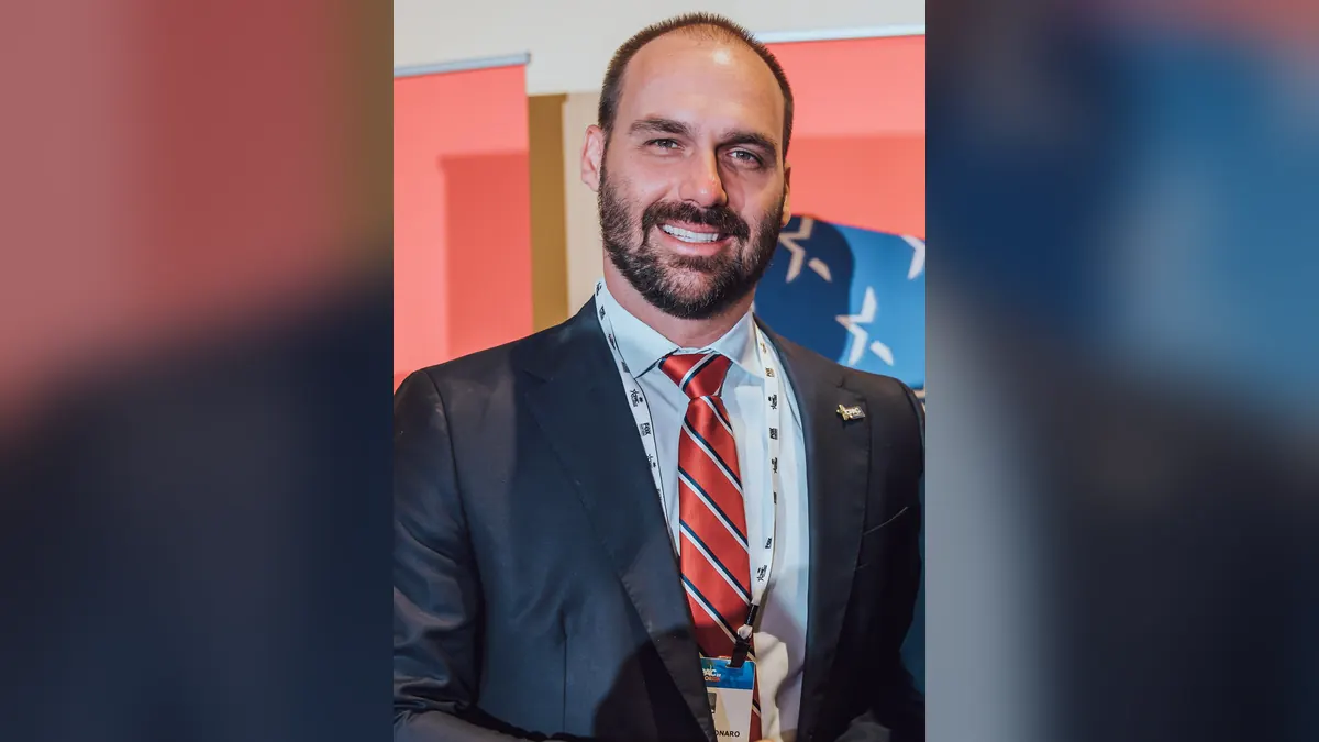 Foto de arquivo de Eduardo Bolsonaro