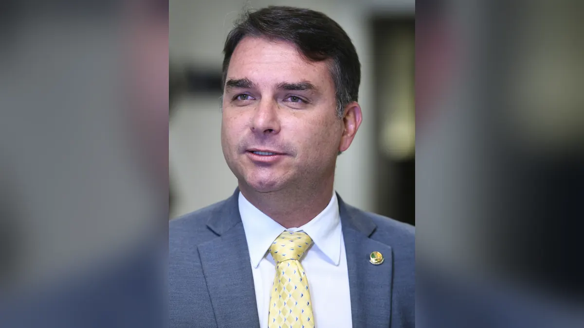 Foto de arquivo de Flávio Bolsonaro