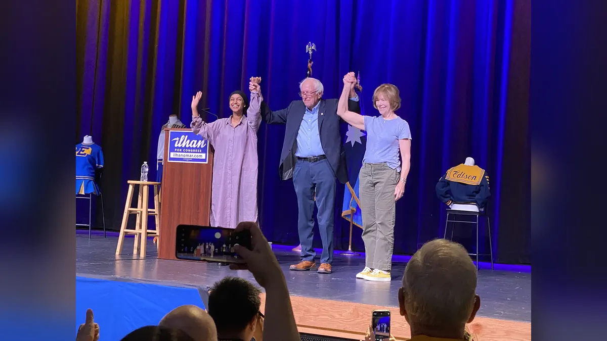 Foto de arquivo de Ilhan Omar
