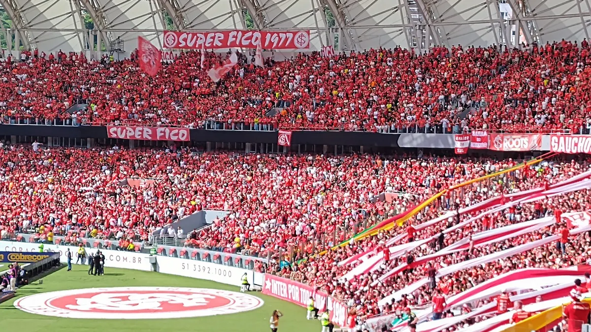 Internacional em imagem de arquivo