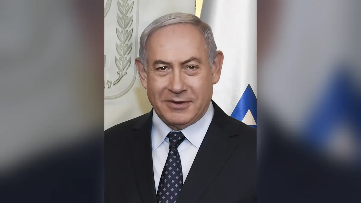 Foto de arquivo de Benjamin Netanyahu