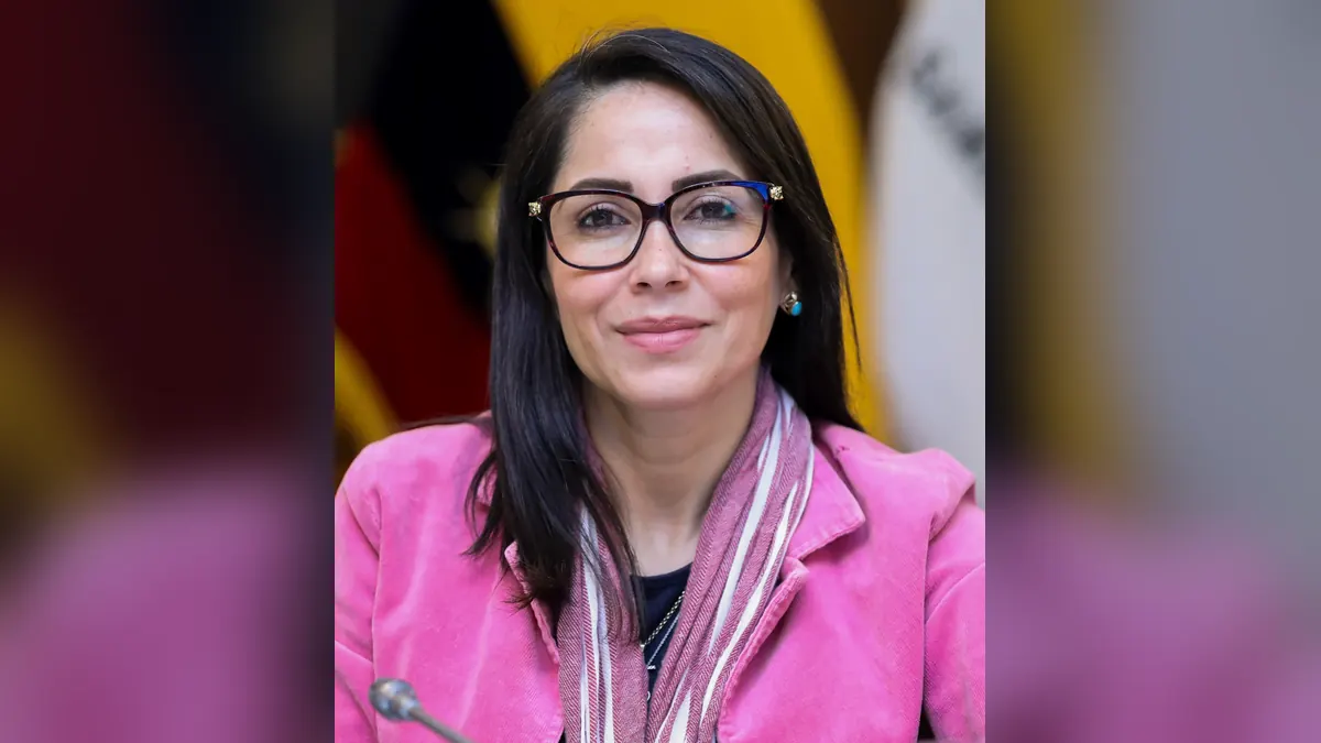 Foto de arquivo de Luisa González