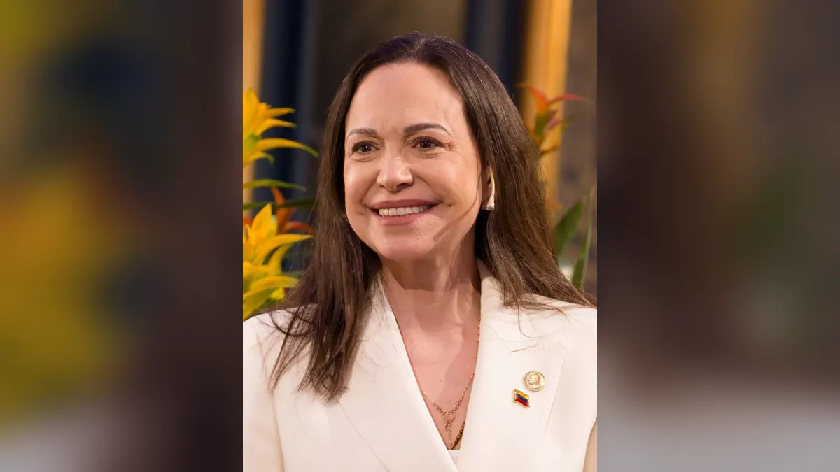 Foto de arquivo de María Corina Machado