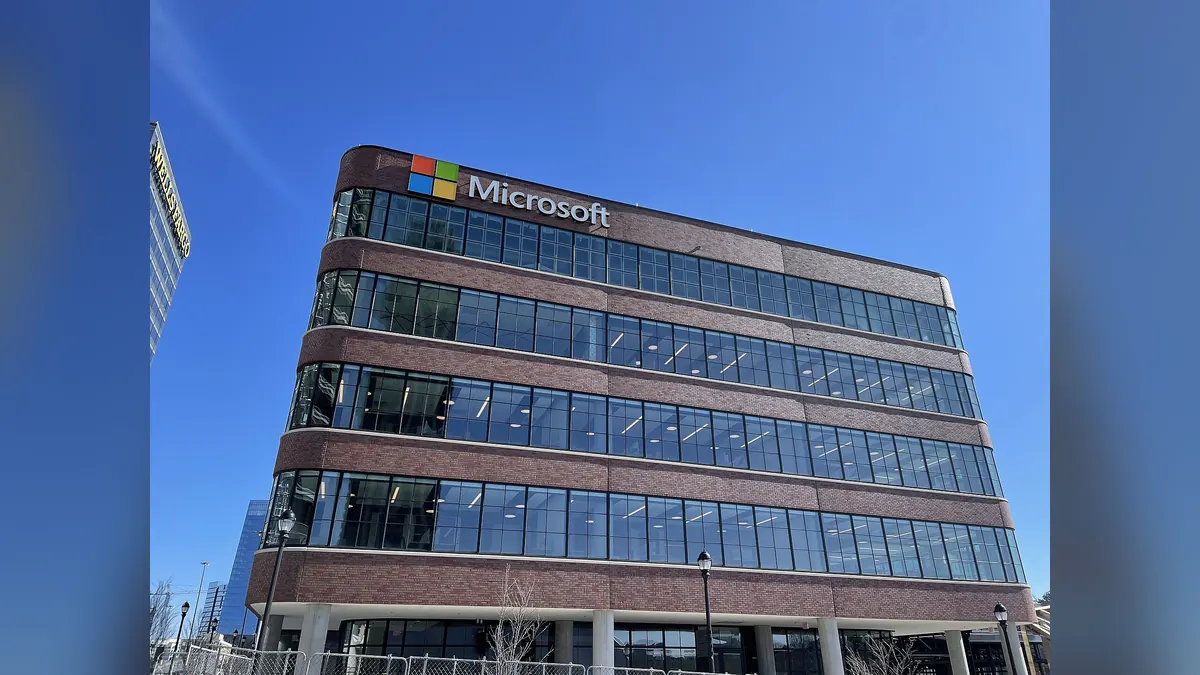 Microsoft em imagem de arquivo