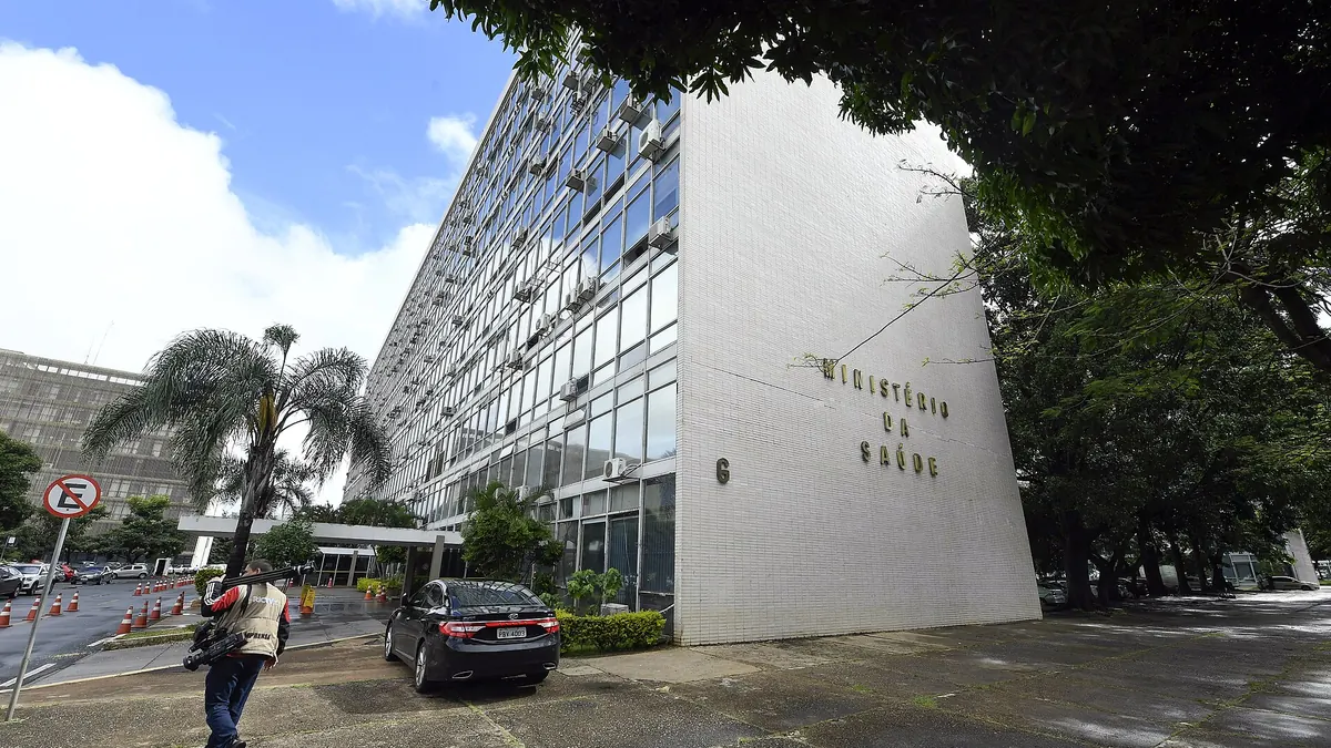 Ministério da Saúde em imagem de arquivo