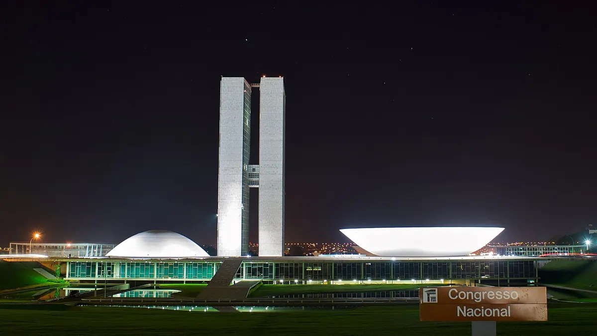 Congresso Nacional em imagem de arquivo