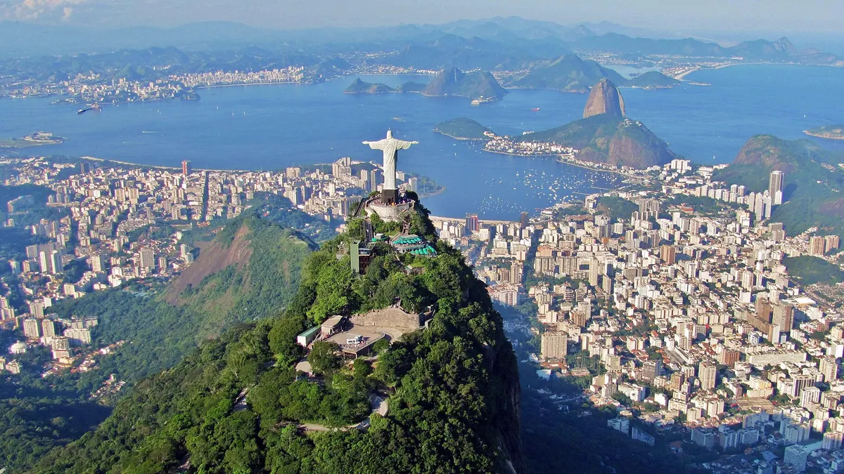 Rio de Janeiro em imagem de arquivo