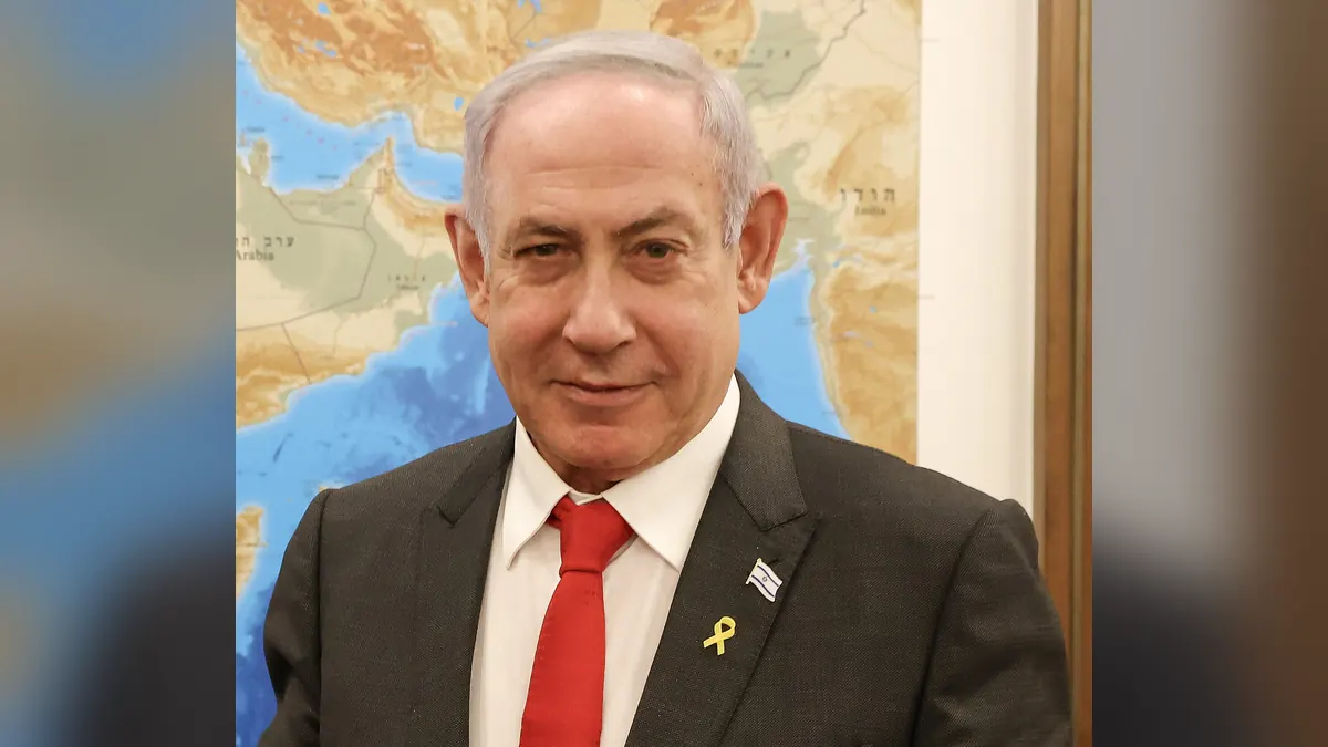 Foto de arquivo de Benjamin Netanyahu