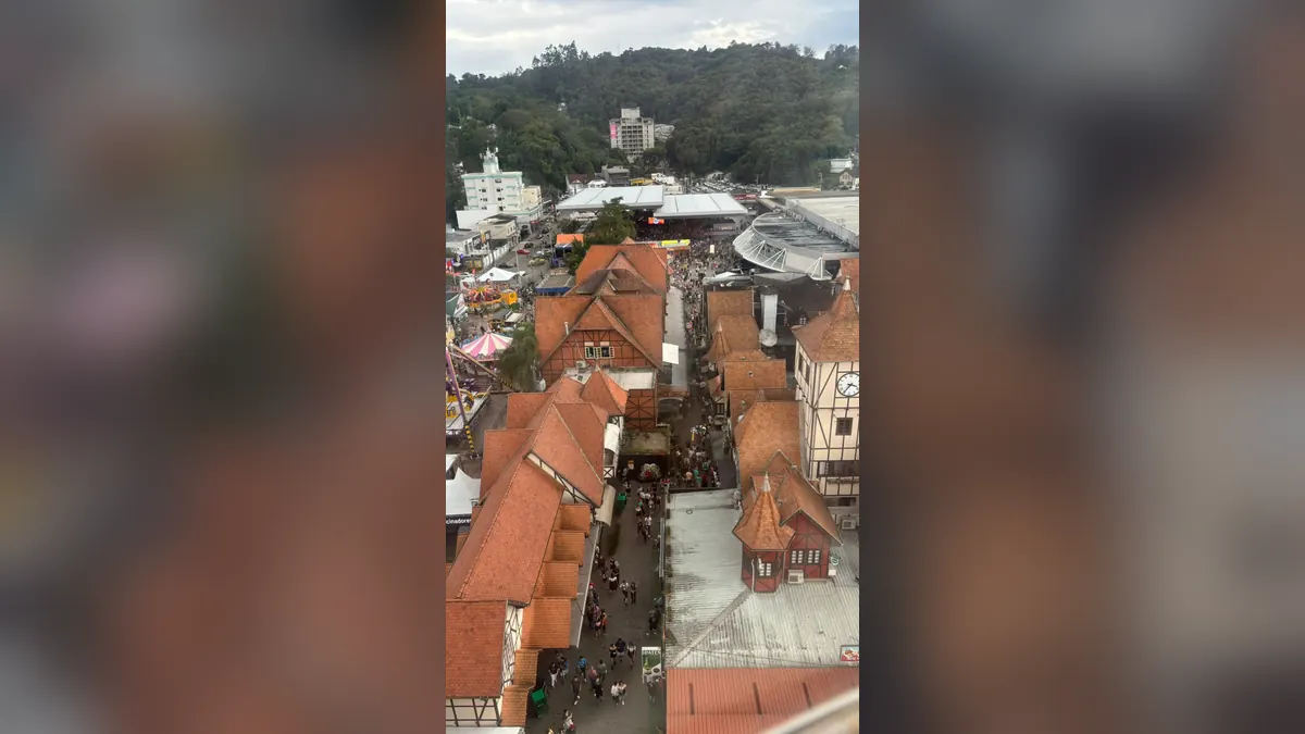 Oktoberfest de Blumenau em imagem de arquivo