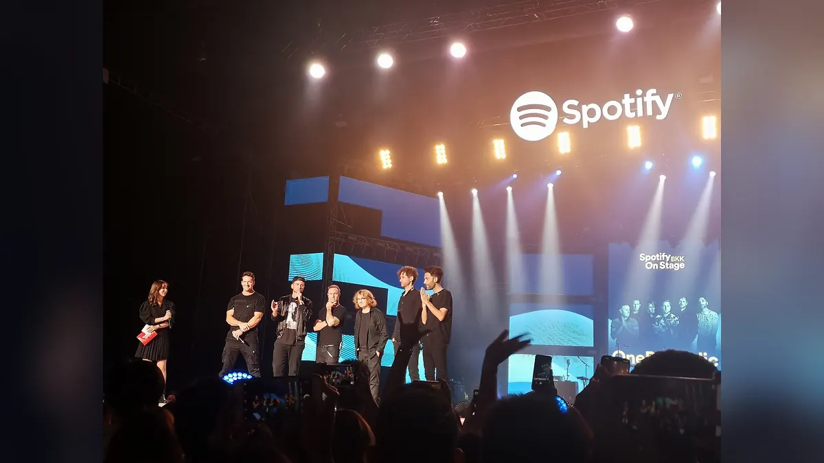 Spotify em imagem de arquivo
