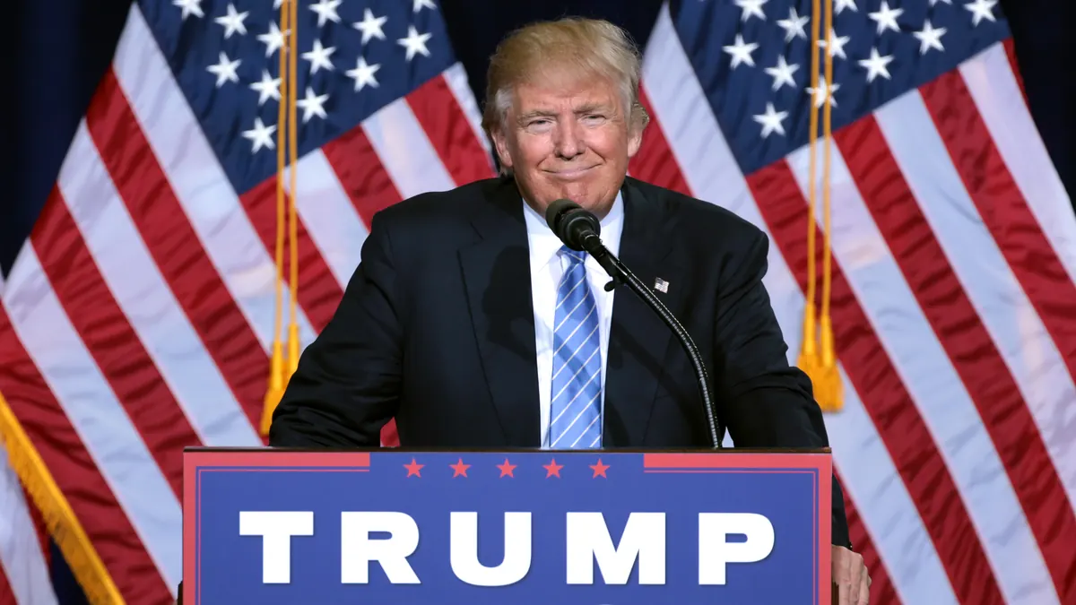 Foto de arquivo de Donald Trump