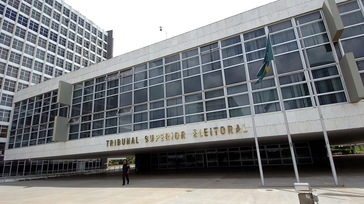 Tribunal Superior Eleitoral em imagem de arquivo