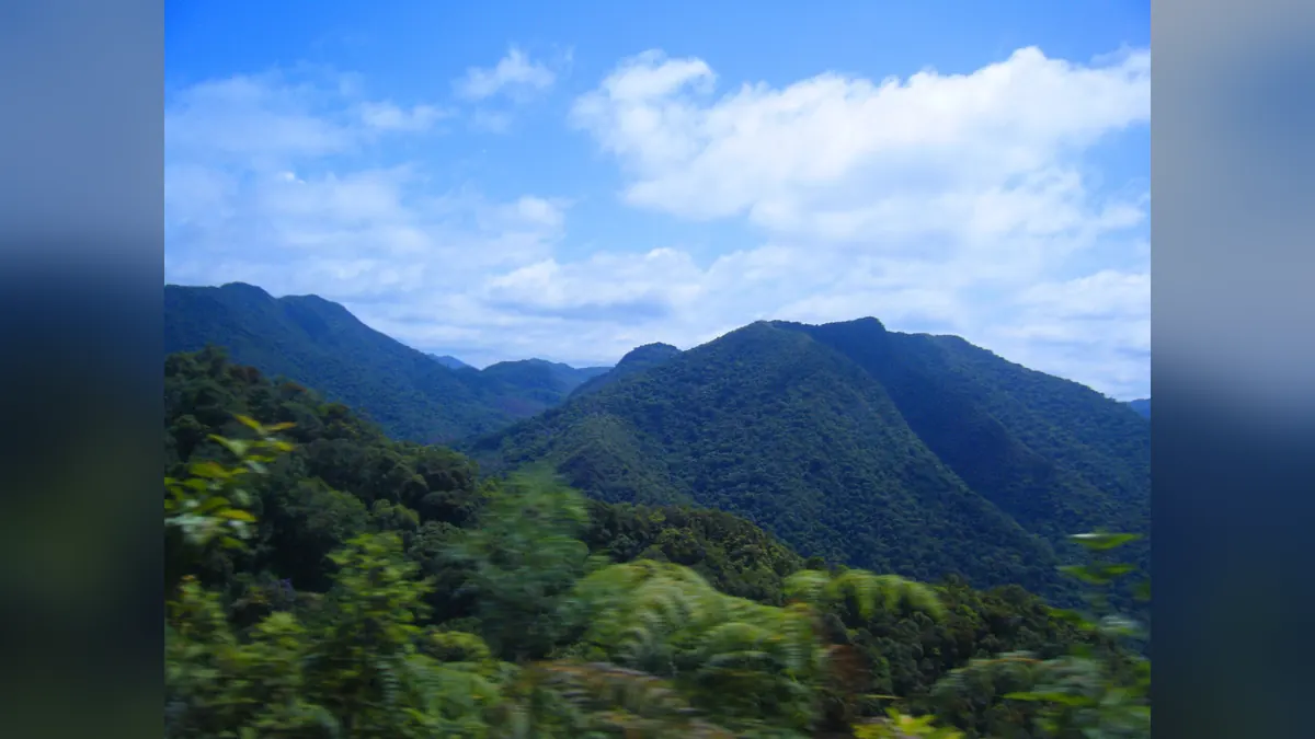 Vale do Ribeira em imagem de arquivo