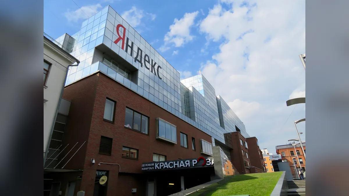 Yandex em imagem de arquivo